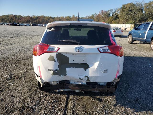 2T3BFREVXDW048123 - 2013 TOYOTA RAV4 LE WHITE photo 6