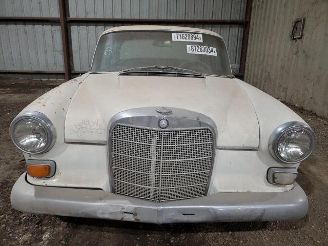 11001112010863 - 1966 MERCEDES-BENZ 230 WHITE photo 5