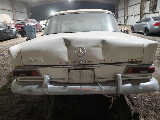 11001112010863 - 1966 MERCEDES-BENZ 230 WHITE photo 6