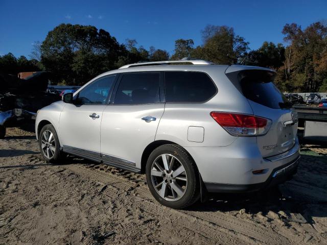 5N1AR2MMXEC687623 - 2014 NISSAN PATHFINDER S SILVER photo 2