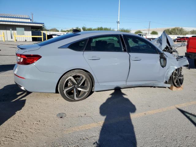 1HGCV2F38NA002321 - 2022 HONDA ACCORD SPORT BLUE photo 3