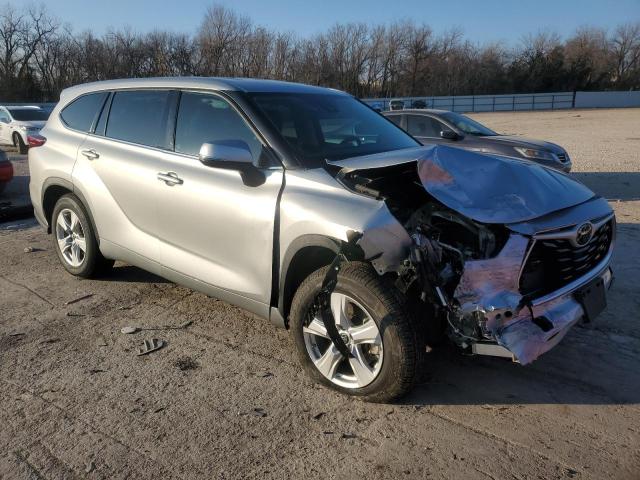 5TDCZRAH8MS089587 - 2021 TOYOTA HIGHLANDER L 银色 照片 4