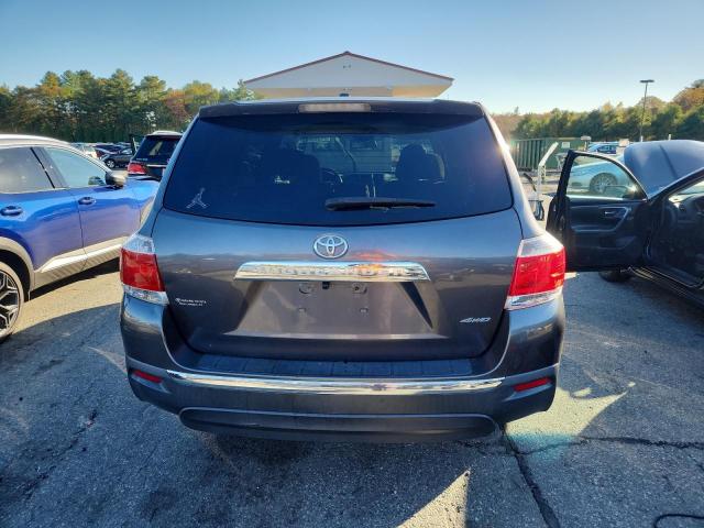 5TDBK3EH1CS151403 - 2012 TOYOTA HIGHLANDER BASE Մոխրագույն լուսանկար 6