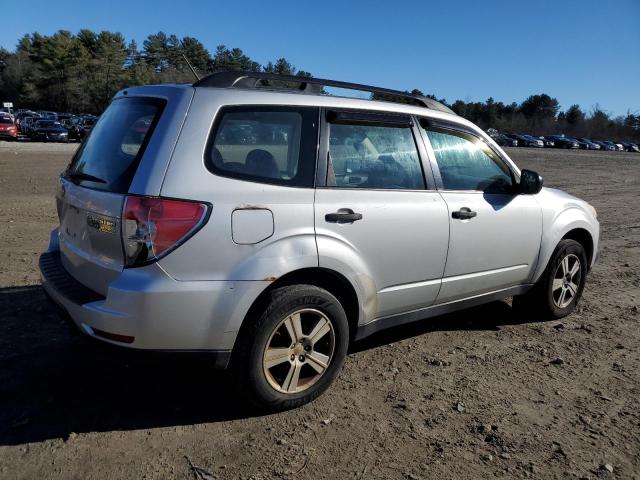 JF2SH6BC2AH909941 - 2010 SUBARU FORESTER XS Srebrny zdjęcie 3