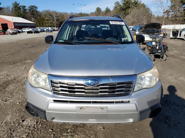 JF2SH6BC2AH909941 - 2010 SUBARU FORESTER XS Srebrny zdjęcie 5