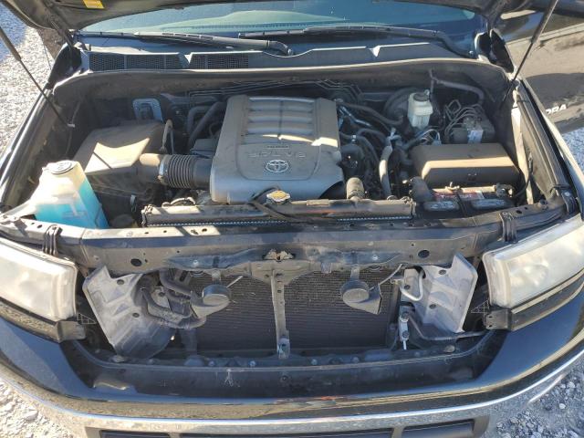 5TFUY5F11AX147329 - 2010 TOYOTA TUNDRA DOUBLE CAB SR5 BLACK photo 11