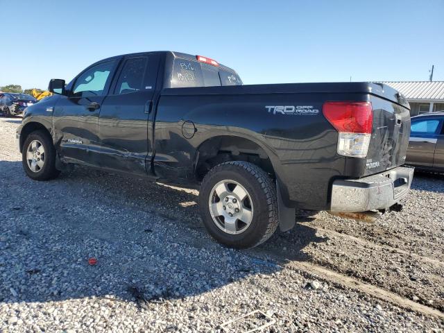 5TFUY5F11AX147329 - 2010 TOYOTA TUNDRA DOUBLE CAB SR5 BLACK photo 2