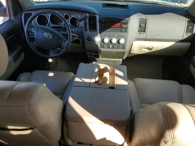 5TFUY5F11AX147329 - 2010 TOYOTA TUNDRA DOUBLE CAB SR5 BLACK photo 8