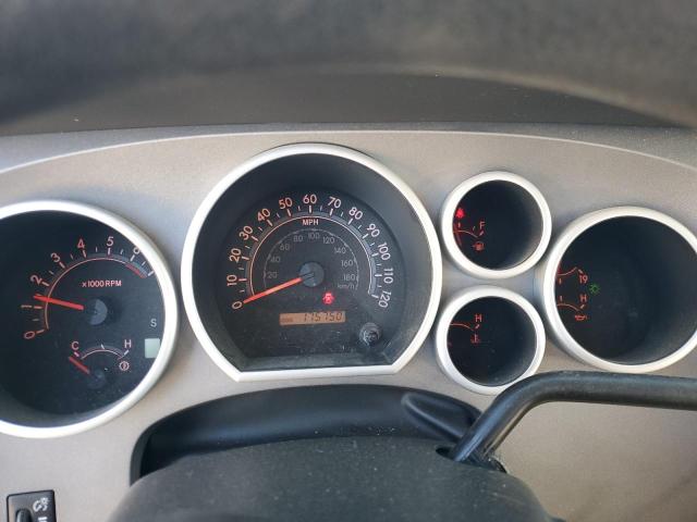 5TFUY5F11AX147329 - 2010 TOYOTA TUNDRA DOUBLE CAB SR5 BLACK photo 9