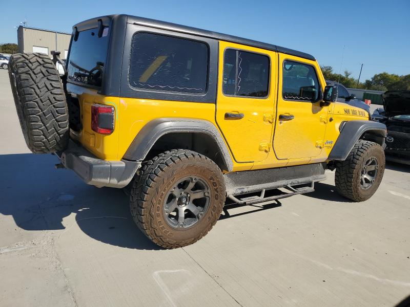 1C4HJXDNXKW553558 - 2019 JEEP WRANGLER U SPORT 金色 照片 3