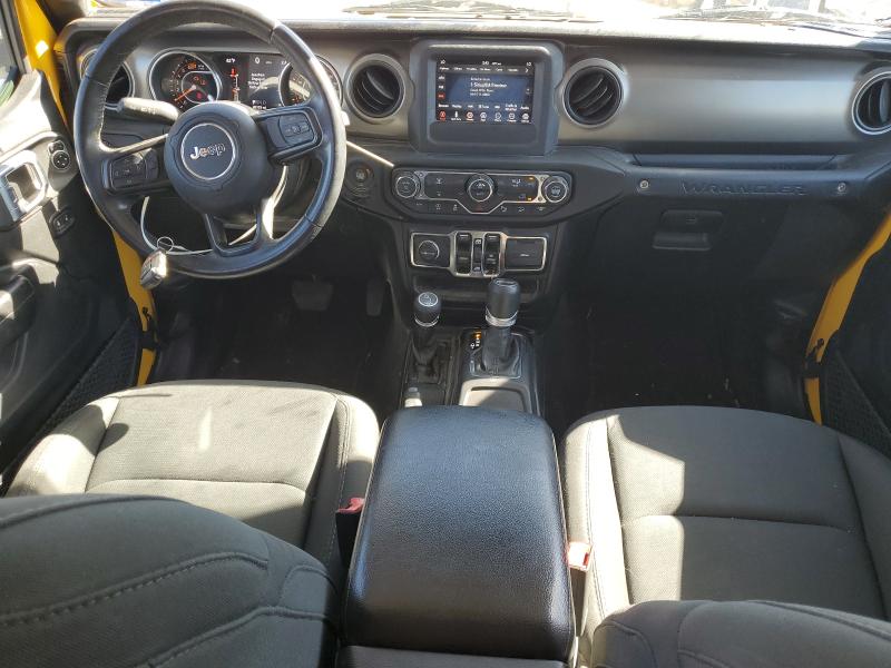 1C4HJXDNXKW553558 - 2019 JEEP WRANGLER U SPORT 金色 照片 8