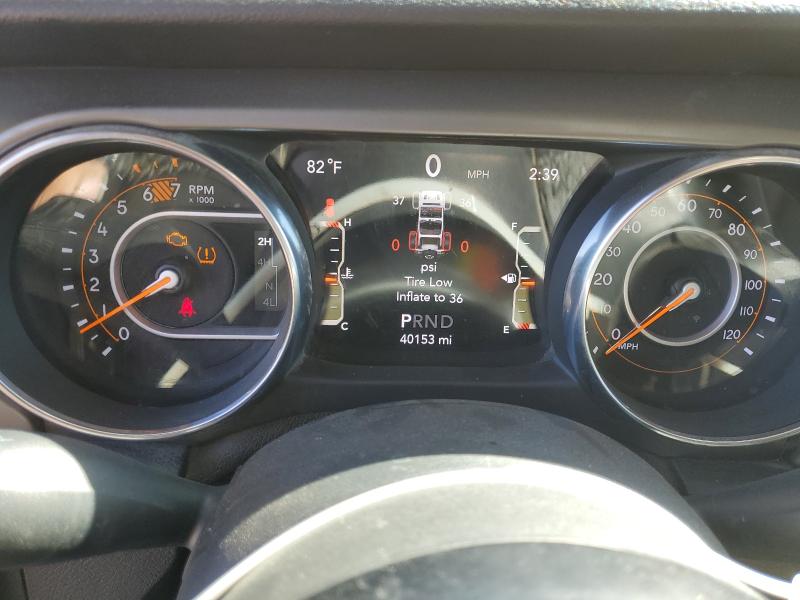 1C4HJXDNXKW553558 - 2019 JEEP WRANGLER U SPORT 金色 照片 9