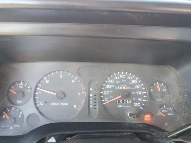 3B7KF23W9VM534993 - 1997 DODGE RAM 2500 წითელი ფოტო 9