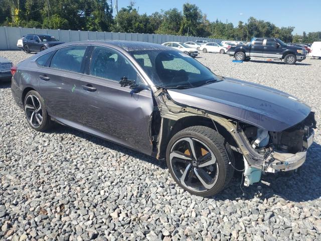 1HGCV1F35JA076686 - 2018 HONDA ACCORD SPORT Күміс фото 4