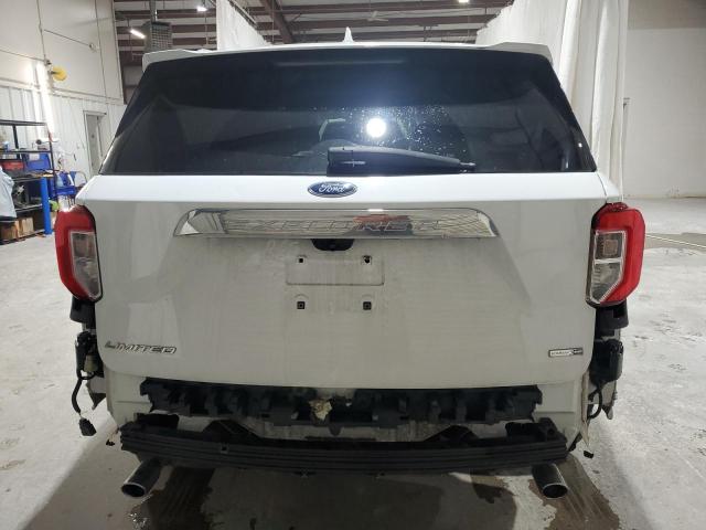 1FMSK8FHXLGA75195 - 2020 FORD EXPLORER LIMITED WHITE photo 6