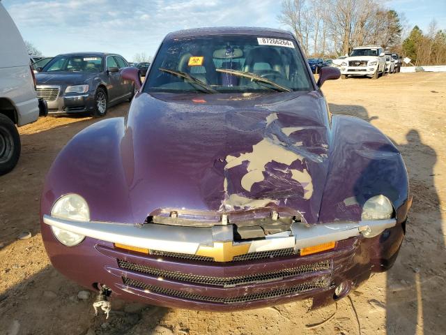 1GCES14PX4B104020 - 2004 CHEVROLET SSR 紫色 照片 5