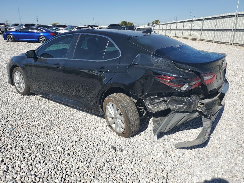 4T1C11AK8NU647158 - 2022 TOYOTA CAMRY LE BLACK photo 2