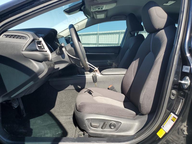 4T1C11AK8NU647158 - 2022 TOYOTA CAMRY LE BLACK photo 7