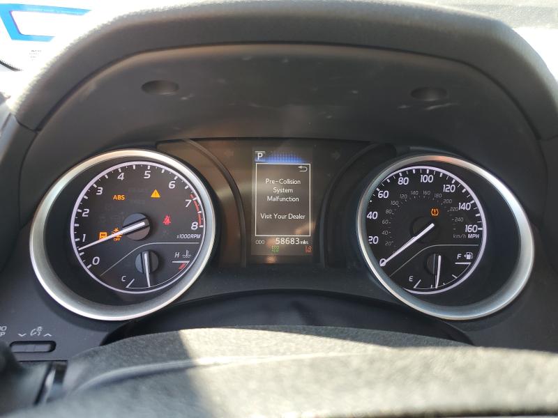 4T1C11AK8NU647158 - 2022 TOYOTA CAMRY LE BLACK photo 9