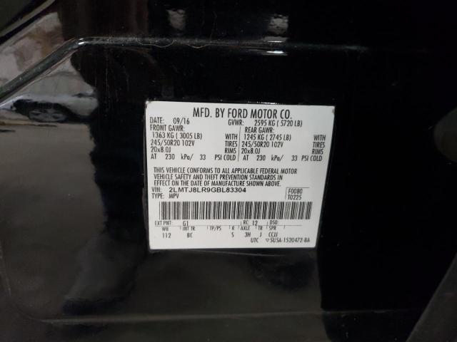 2LMTJ8LR9GBL83304 - 2016 LINCOLN MKX RESERVE BLACK photo 13