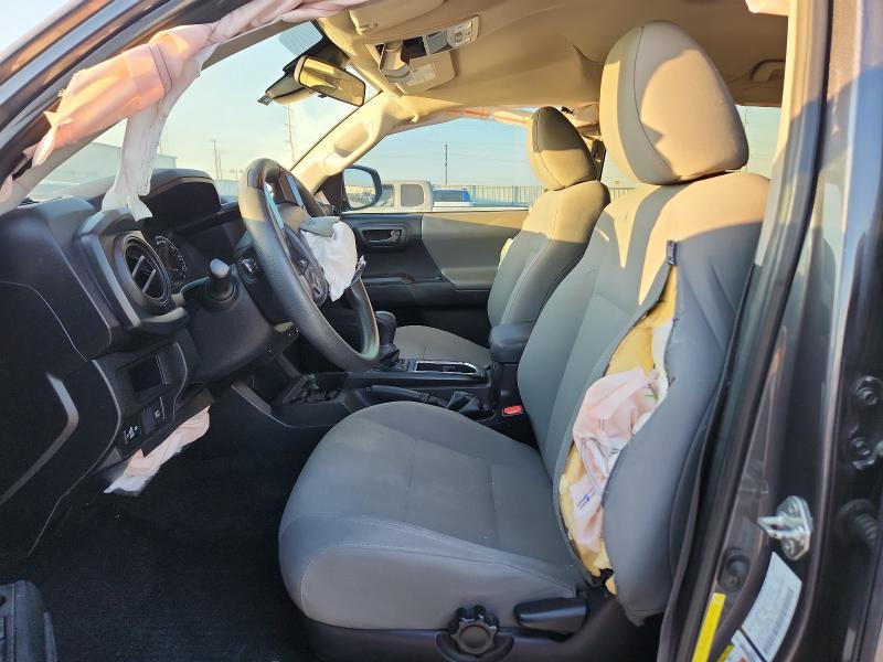 5TFAX5GN2JX108658 - 2018 TOYOTA TACOMA DOUBLE CAB GRAY photo 7