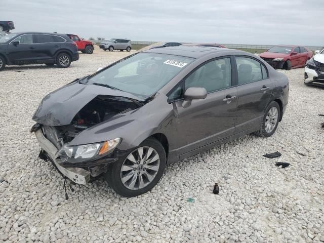 19XFA1F99AE001949 - 2010 HONDA CIVIC EXL CHARCOAL photo 1