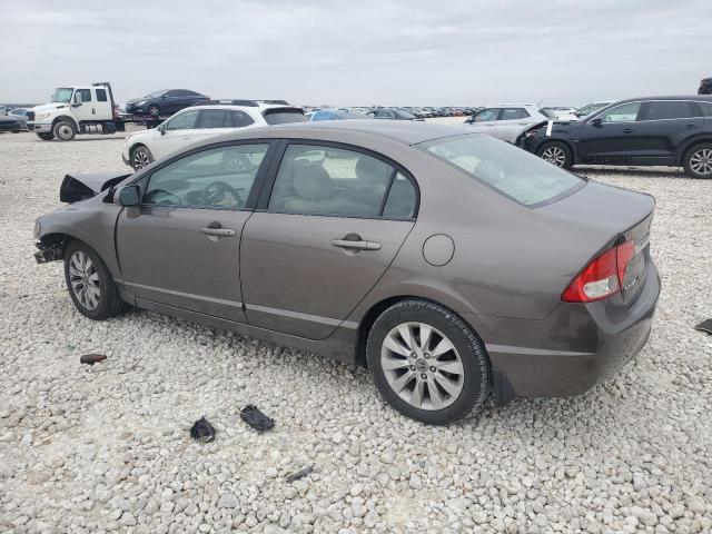 19XFA1F99AE001949 - 2010 HONDA CIVIC EXL CHARCOAL photo 2