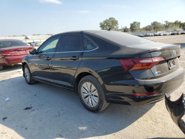3VWCB7BU5KM170593 - 2019 VOLKSWAGEN JETTA S Czarny zdjęcie 2