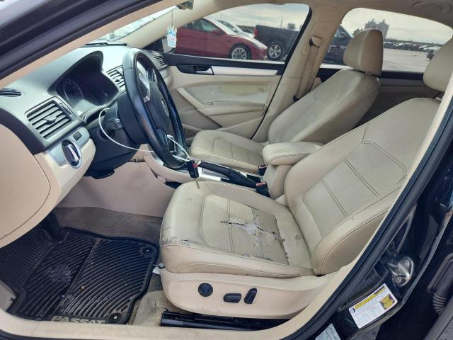 1VWBP7A36CC073864 - 2012 VOLKSWAGEN PASSAT SE შავი ფოტო 7