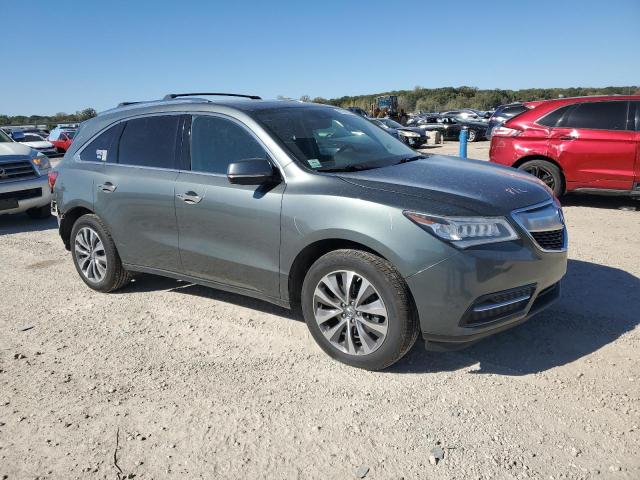 5FRYD4H47GB031018 - 2016 ACURA MDX TECHNOLOGY GRAY photo 4