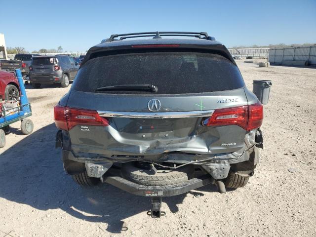 5FRYD4H47GB031018 - 2016 ACURA MDX TECHNOLOGY GRAY photo 6