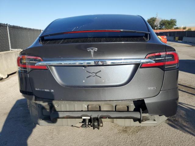 5YJXCAE22GF004875 - 2016 TESLA MODEL X GRAY photo 6