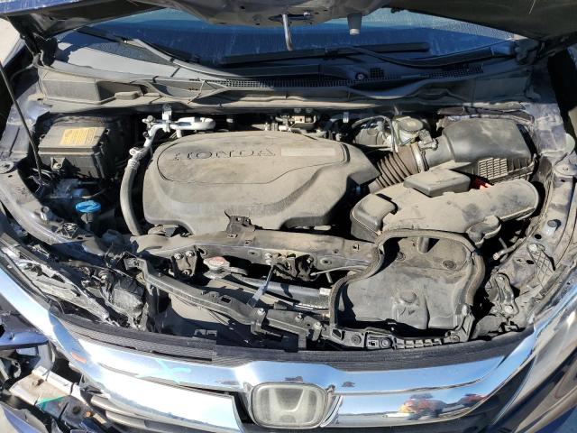 5FNRL6H56JB106988 - 2018 HONDA ODYSSEY EX Bleu photo 12