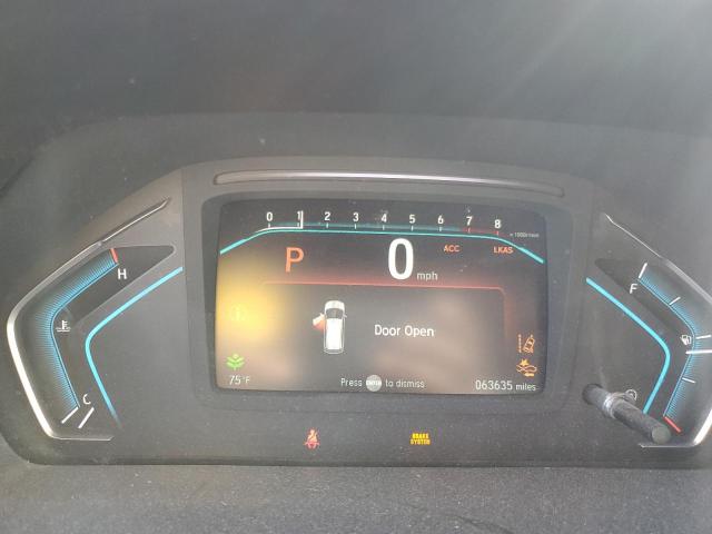 5FNRL6H56JB106988 - 2018 HONDA ODYSSEY EX Bleu photo 9