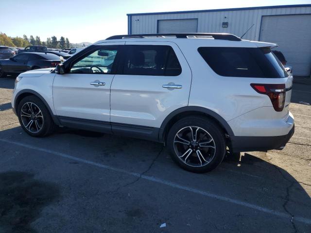1FM5K8GT6EGB19468 - 2014 FORD EXPLORER SPORT თეთრი ფოტო 2