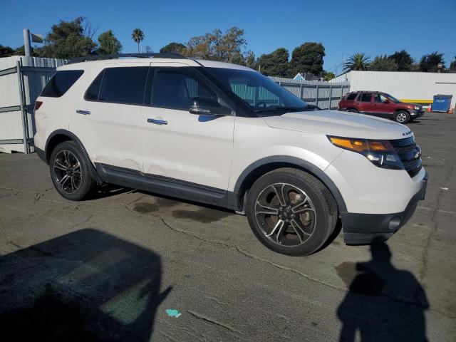 1FM5K8GT6EGB19468 - 2014 FORD EXPLORER SPORT თეთრი ფოტო 4