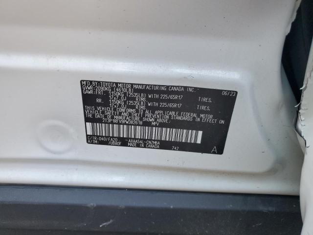 2T3P1RFV9PW382618 - 2023 TOYOTA RAV4 XLE WHITE photo 14