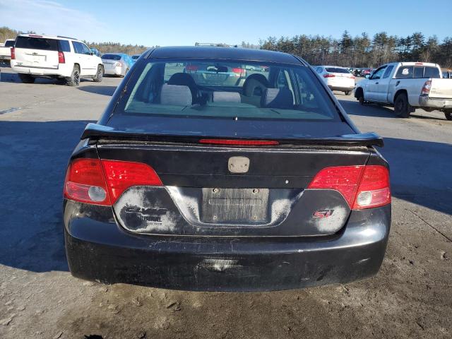 2HGFA55567H711881 - 2007 HONDA CIVIC SI BLACK photo 6