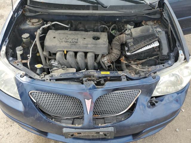 5Y2SL63855Z483802 - 2005 PONTIAC VIBE BLUE photo 11