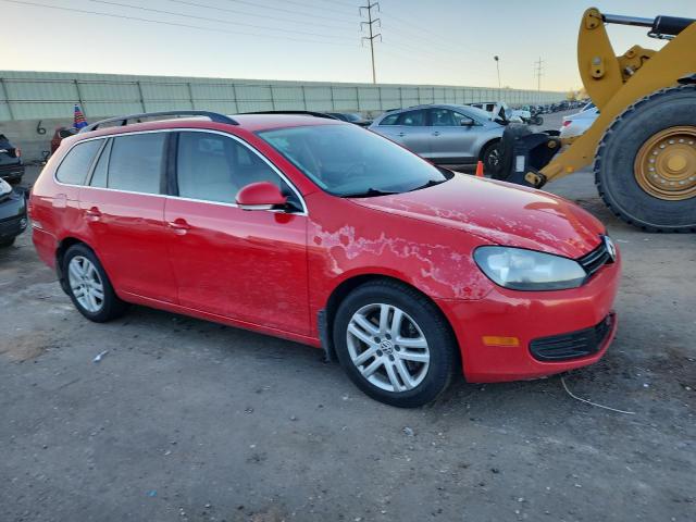 3VWML7AJ9CM693951 - 2012 VOLKSWAGEN JETTA TDI RED photo 4