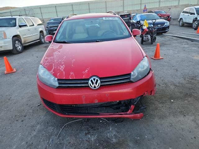3VWML7AJ9CM693951 - 2012 VOLKSWAGEN JETTA TDI RED photo 5