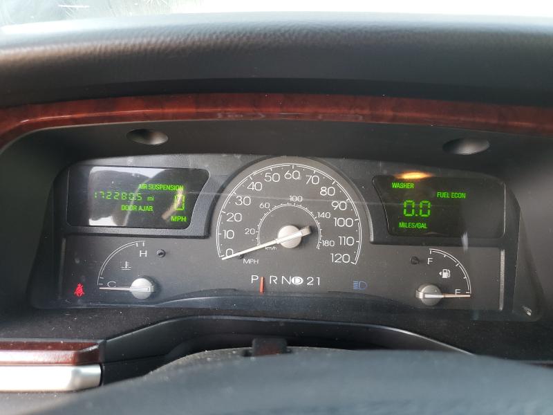 1L1FM88W15Y605785 - 2005 LINCOLN TOWN CAR EXECUTIVE Czarny zdjęcie 9