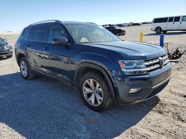 1V2DR2CA6JC586855 - 2018 VOLKSWAGEN ATLAS SE Синий фото 4