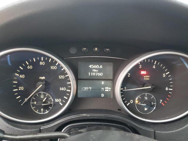 4JGBB8GB9BA650821 - 2011 MERCEDES-BENZ ML 350 4MATIC BLACK photo 9