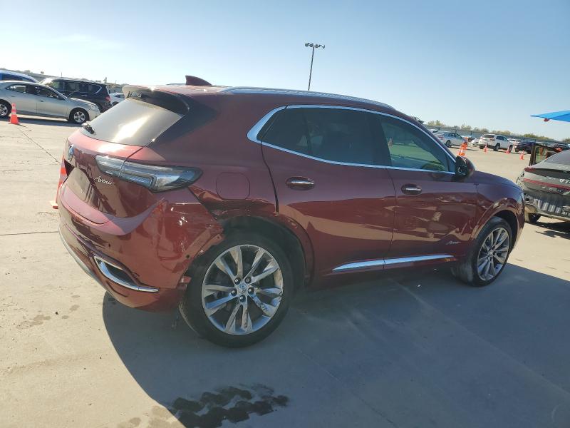 LRBFZRR48ND064599 - 2022 BUICK ENVISION AVENIR ბურგუნდია ფოტო 3