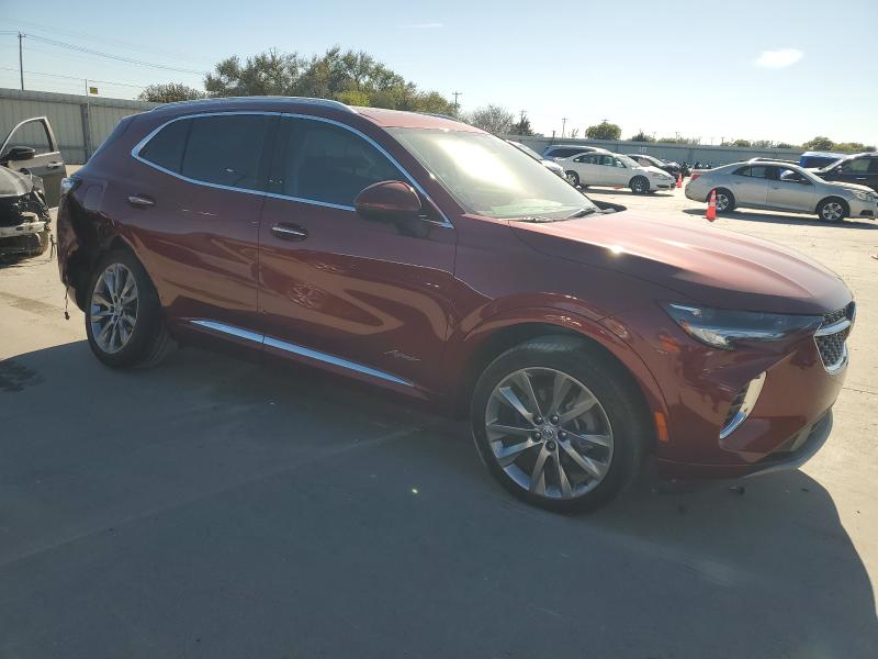 LRBFZRR48ND064599 - 2022 BUICK ENVISION AVENIR ბურგუნდია ფოტო 4