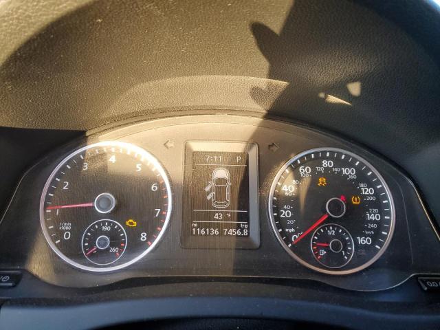 WVGAV7AX8GW565173 - 2016 VOLKSWAGEN TIGUAN S BLUE photo 9