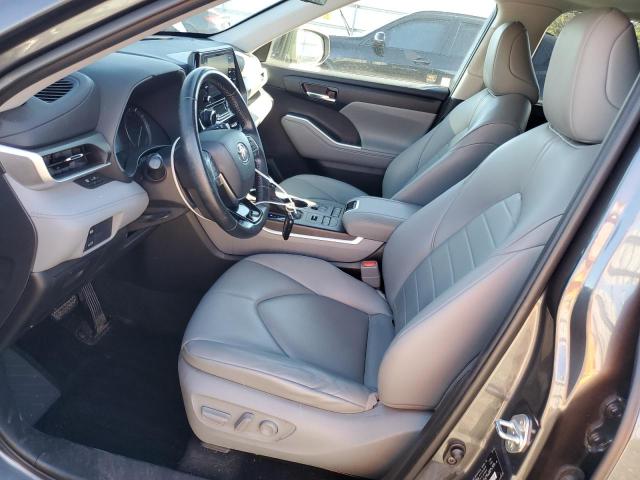 5TDGZRBH6LS036014 - 2020 TOYOTA HIGHLANDER XLE ნაცრისფერი ფოტო 7