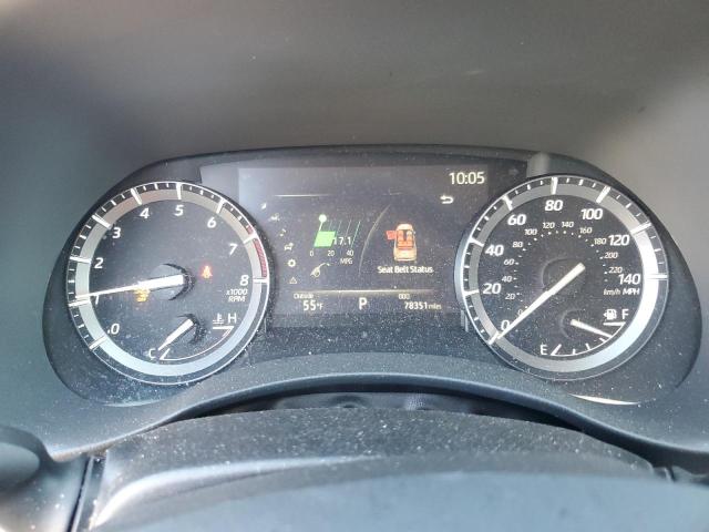 5TDGZRBH6LS036014 - 2020 TOYOTA HIGHLANDER XLE ნაცრისფერი ფოტო 9