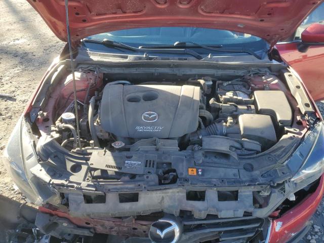 3MZBN1L34JM163686 - 2018 MAZDA 3 TOURING წითელი ფოტო 12